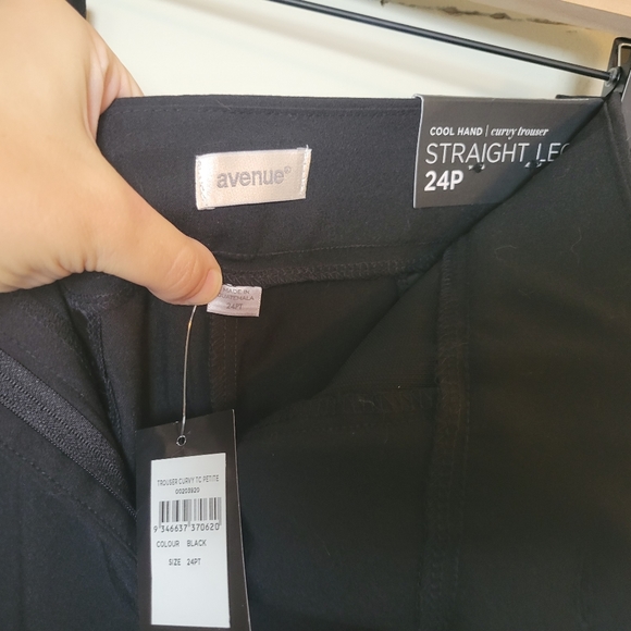 Avenue | Straight Leg Curvy Trouser Size 22 Petite and 24 Petite - Picture 8 of 8